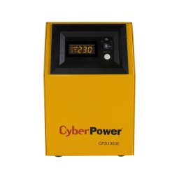 UPS CYBER POWER EPS series 700W (1000VA), pentru centrale termice, DC imput 12V, AVR, LCD, Sinusoida pura, Schuko (2), "CPS1000E
