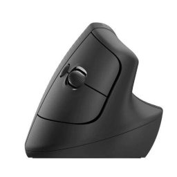 Mouse Wireless Logitech Lift Right Vertical Ergonomic, Bluetooth, 4000 DPI (Negru)