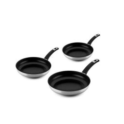 Set 3 tigai Alza Classic 31180103, 18 cm, 22 cm si 26 cm, Otel inoxidabil