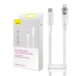 Fast Charging USB-C to Lightning Explorer Series 1m, 20W (white)
