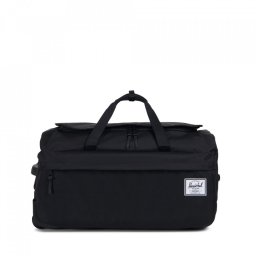 Troler textil Herschel Wheelie Outfitter, Negru 59cm