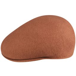 Basca Kangol wool 504 mahogany maro