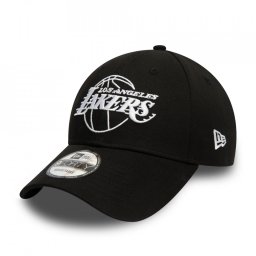 Sapca New Era 9forty Essential Outline LA Lakers Negru