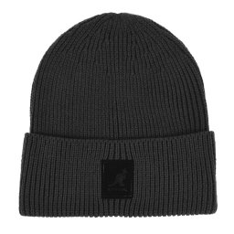 Caciula Kangol patch beanie negru