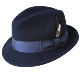 Palarie Bailey of Hollywood Tino Fedora Bleumarin