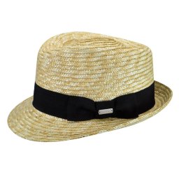 Palarie Kangol Wheat Braid Arnold Trilby Natural