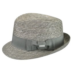 Palarie Kangol Wheat Braid Arnold Trilby Gri
