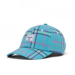 Sapca Herschel Sylas Classic Neon Blue Plaid