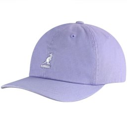Sapca Kangol Washed Cotton Adjustable Baseball Iced Lilac