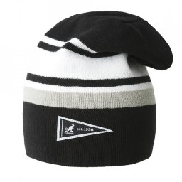 Caciula Kangol Reversible Stripe Slouch Negru