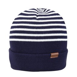 Caciula Kangol Marl Stripe Bleumarin