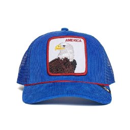 Sapca Goorin Brothers Trucker America For Real, Albastru
