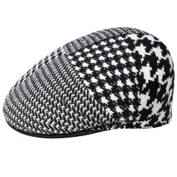 Basca Kangol Abstract Houndstooth 504 Negru