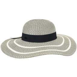 Palarie Betmar Beatrice Wide Brim Floppy Rattlesnake