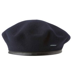 Bereta Kangol Wool Monty Bleumarin