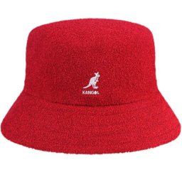 Palarie Kangol Bermuda Bucket Rosu