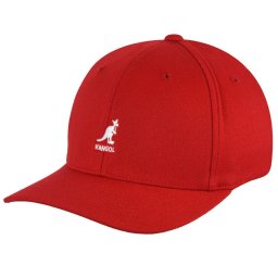 Sapca Kangol wool flexfit baseball rosu
