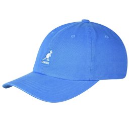 Sapca Kangol washed cotton adjustable baseball albastru