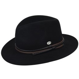 Palarie Bailey of Hollywood Nelles LiteFelt Fedora Negru