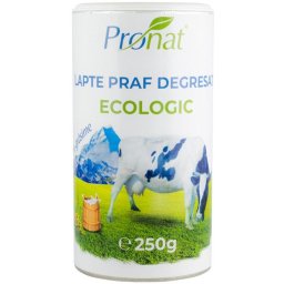 Lapte Praf Degresat 1% Grasime Bio 250gr Pronat