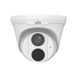 Camera de supraveghere IP seria EasyStar, 5 Megapixeli, lentila 2.8 mm, IR 30M, Microfon, PoE - UNV IPC3615LE-ADF28K-G