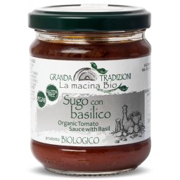 Sos BIO din rosii cu busuioc La Macina Bio