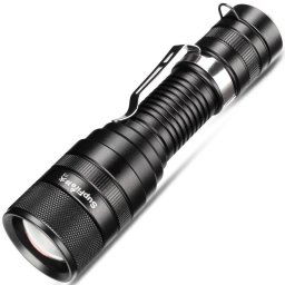 Lanternă Supfire F5 LED reîncărcabilă Luminus SST-40 1100lm, USB, Li-ion