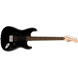 Squier Sonic Stratocaster HT H Laurel Fingerboard Black Pickguard Black