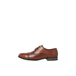 JACK & JONES Pantofi cu șireturi 'Raymond' maro caramel