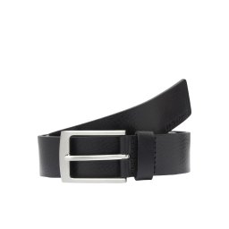 JACK & JONES Curea 'Stockholm' negru / argintiu