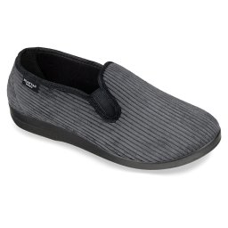Pantofi de casa, gri, pentru barbati, Mjartan 624-T62