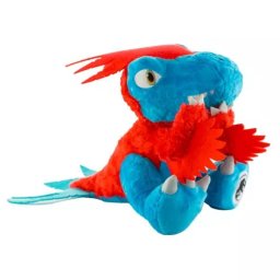 Jurassic World: Figurină de pluș dinozaur cu pene - 25 cm