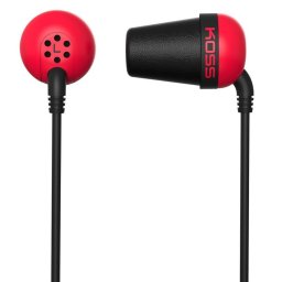 Casti Plug Headphones, In-Ear, Wired, Red