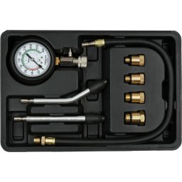 Scule auto Manometru compresie pentru motoare benzina, 8 piese