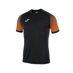 Tricou Joma Hispa negru-orange, poliester, XL