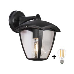 Aplică LED de exterior LUNA 1xE27/60W/230V IP44 BRILAGI