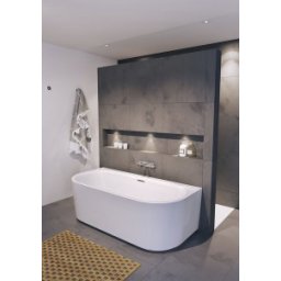 Cada freestanding Riho din acril model Desire 180X84 cm BACK2WALL