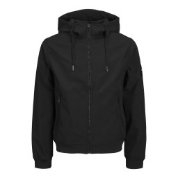 JACK & JONES Geacă de primăvară-toamnă negru