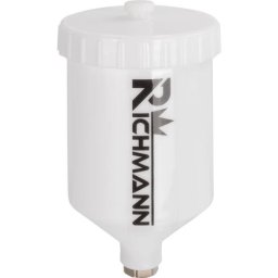 Vas plastic rezerva pentru pistol vopsit C0859, 0.6 L, Richmann GartenVIP DiyLine