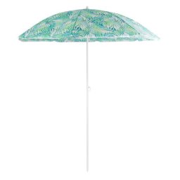 Umbrela plaja, Strend Pro, model frunze, verde, 180 cm