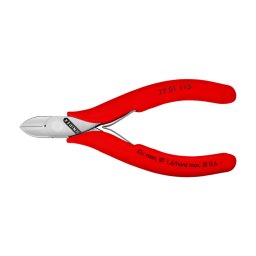 Cleste sfic KNIPEX pentru electronica si mecanica fina, articulatie cu dinti, 115 mm, fabricat in Germania 77 01 115