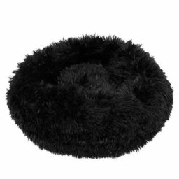 Culcus moale, pentru caine/pisica, negru, 50 cm GartenVIP DiyLine