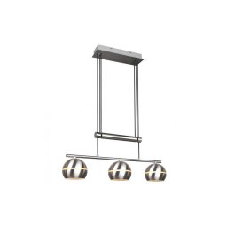 Lustră pe cablu FLETCHER 3xE14/40W/230V crom mat Trio