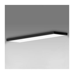 Plafonieră LED pentru baie FRAME LED/40W/230V 120x30 cm IP44 negru BRILAGI