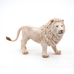 Papo Figurina Leu Alb