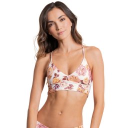 Maaji Afrodita Daylight Long Line Triangle Top White