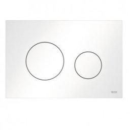 Clapeta de actionare Tece model Loop, alba