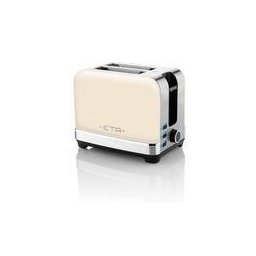 Prajitor de paine ETA ETA916690040 STORIO Toaster, Power 930 W, 2 slots, Stainless steel, Beige