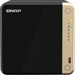NAS TS-464 cu procesor Intel® Celeron® N5095 2.9Ghz, 4-Bay, 8 GB DDR4, 1 port 2.5G, 2 porturi USB 2.0, 2 porturi USB 3.2 Gen 2