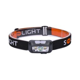 Lanternă frontală LED reîncărcabilă LED/1200 mAh 3,7V IP44 Solight WN40